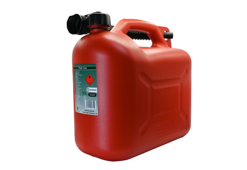 Fuel can 10l litre red - can,