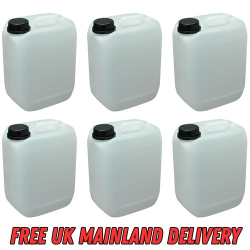 Litre natural hdpe - 6, x