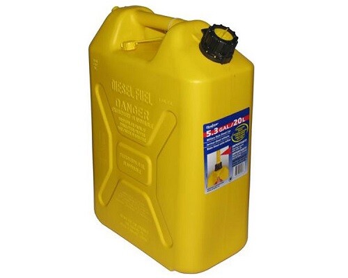 Scepter yellow diesel jerry - yellow,