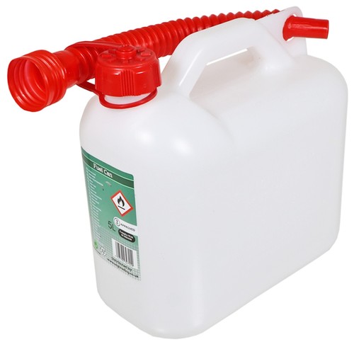 Fuel can large - large, plastic